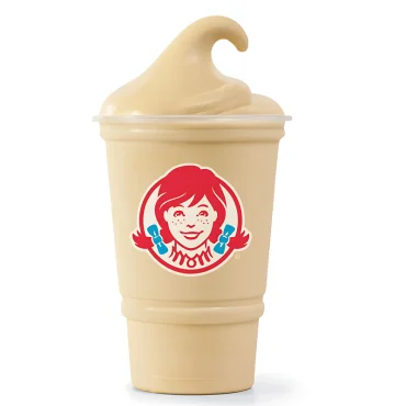 Wendy's Salted caramel frosty