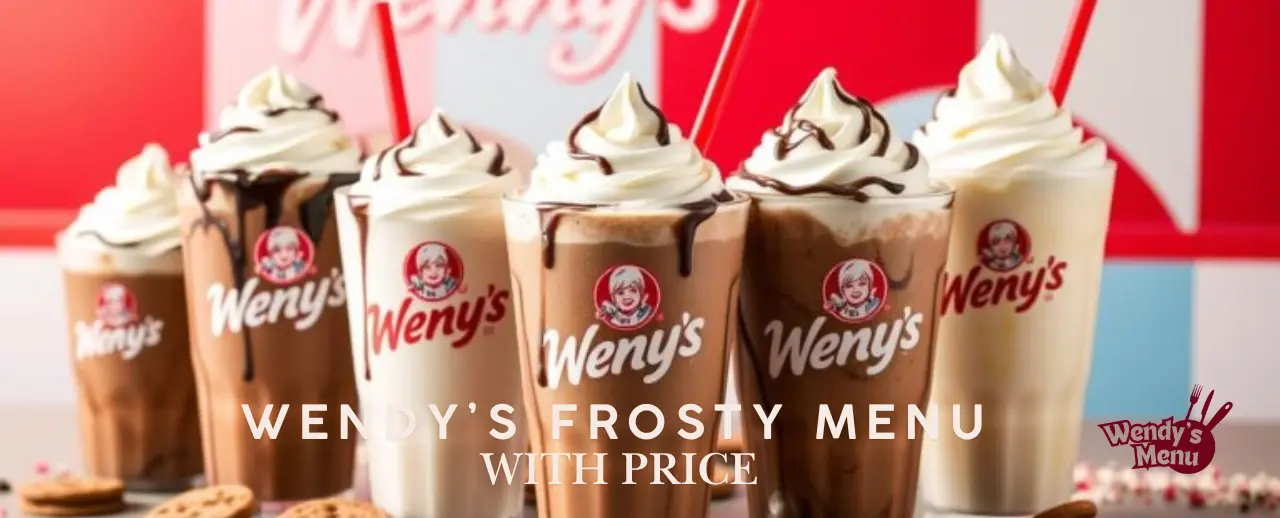 Wendy's Frosty Menu 1 wendys frosty menu