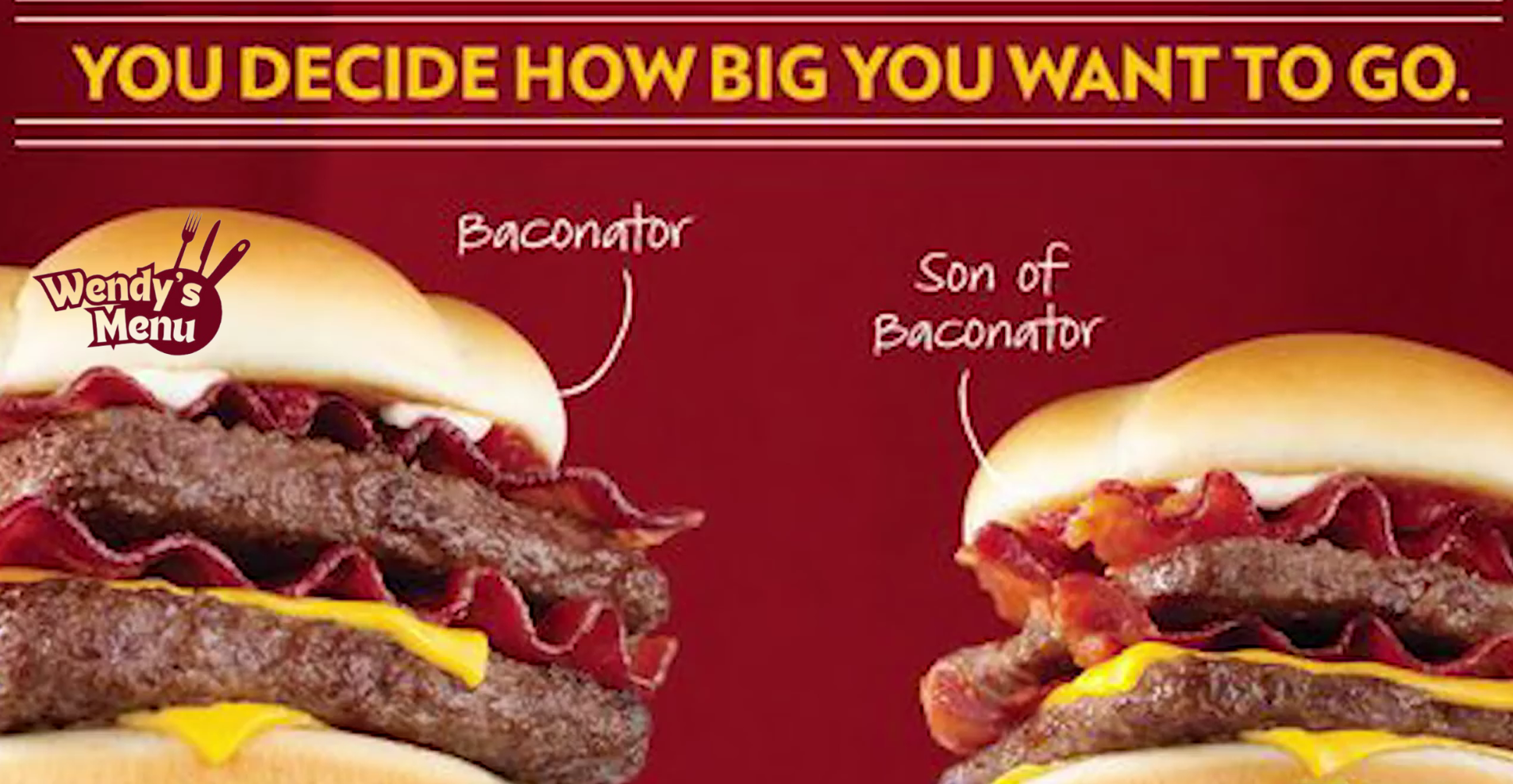 Wendy’s $3 Son of Baconator Deal. Grab it before March 16, 2025 1 Wendy's son of Baconator