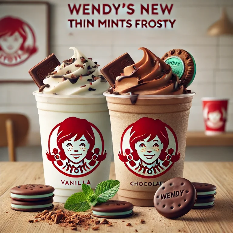 Girl Scout Wendy’s Thin Mints Frosty – A Sweet, Minty Treat You Can’t Miss!