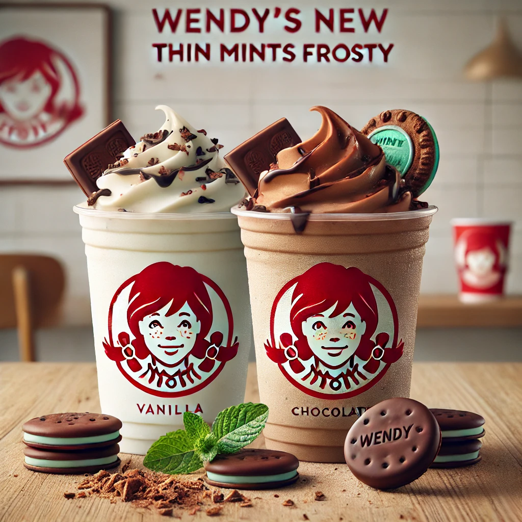 Girl Scout Wendy’s Thin Mints Frosty – A Sweet, Minty Treat You Can’t Miss! 1 Wendys Thin Mints Frosty